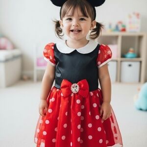 Minnie Mouse Toddler Costume – Size 3T-4T